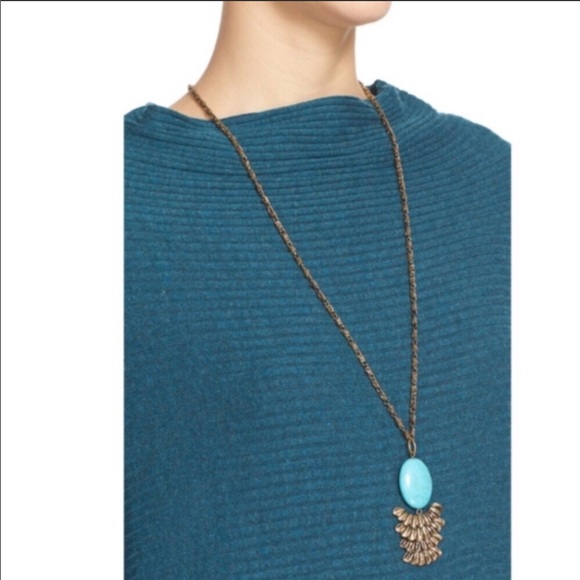 Free People "Love" Split Back Pullover Top Size S - Picture 4 of 5